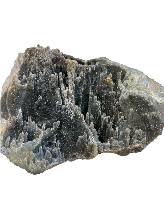 Rough Black Amethyst Specimen (Uruguay)