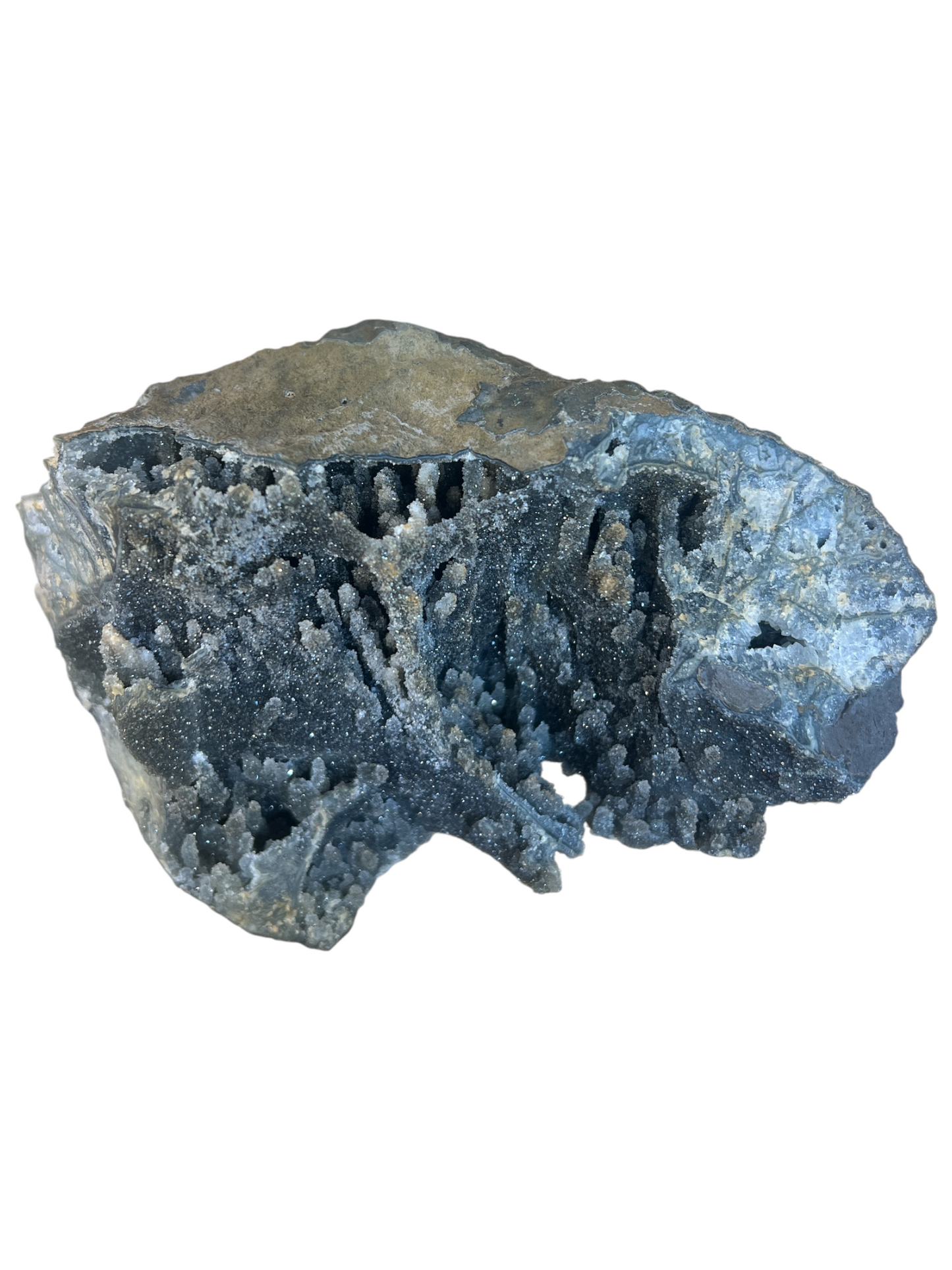 Rough Black Amethyst Specimen (Uruguay)