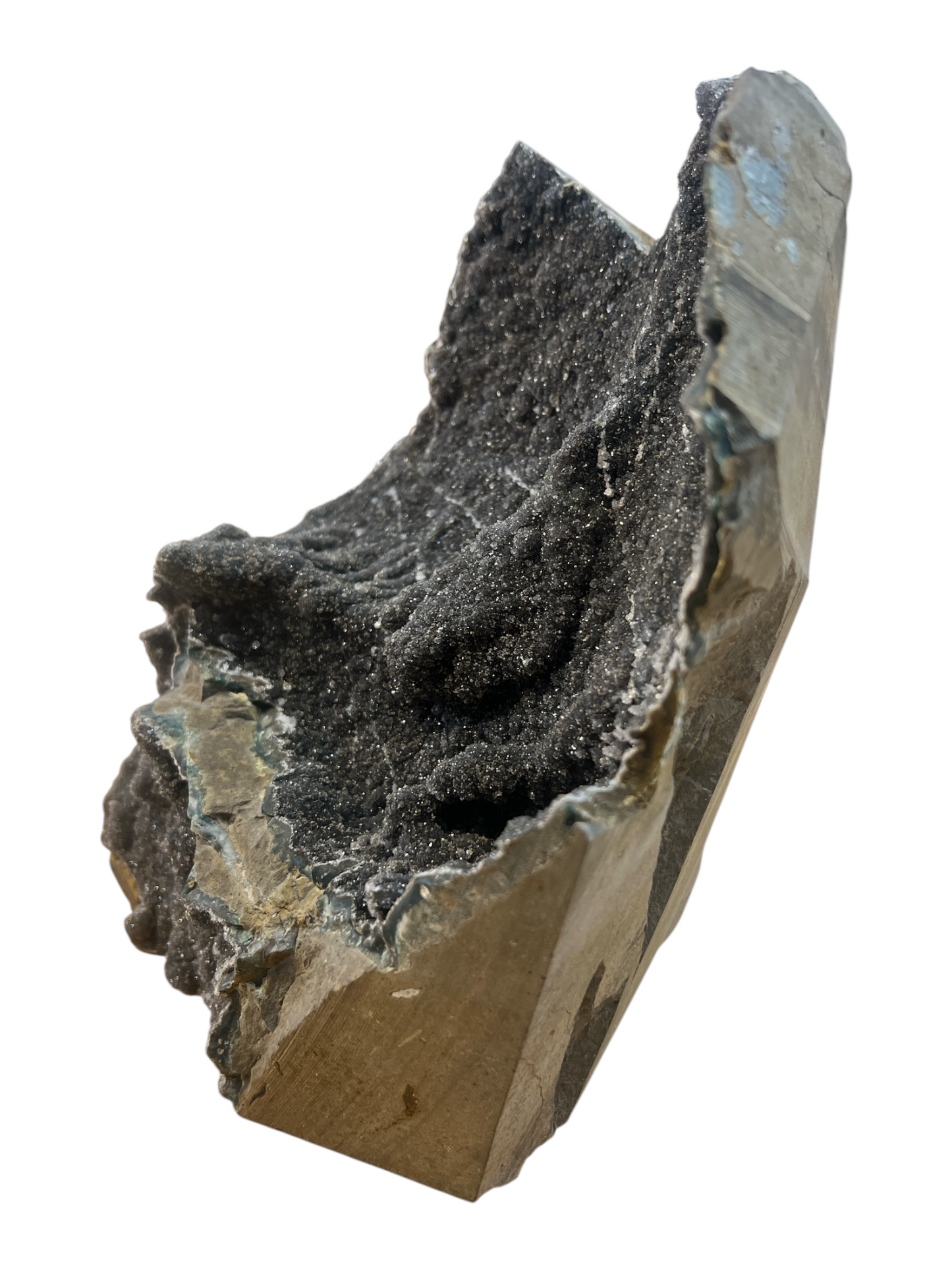 Rough Black Amethyst Specimen (Uruguay)