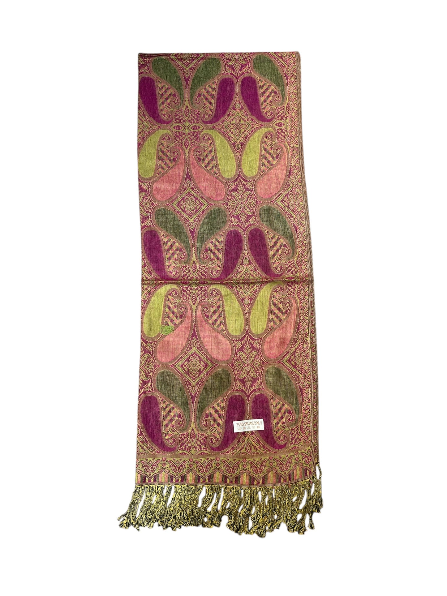 Pashmina Undercut Paisley Scarves