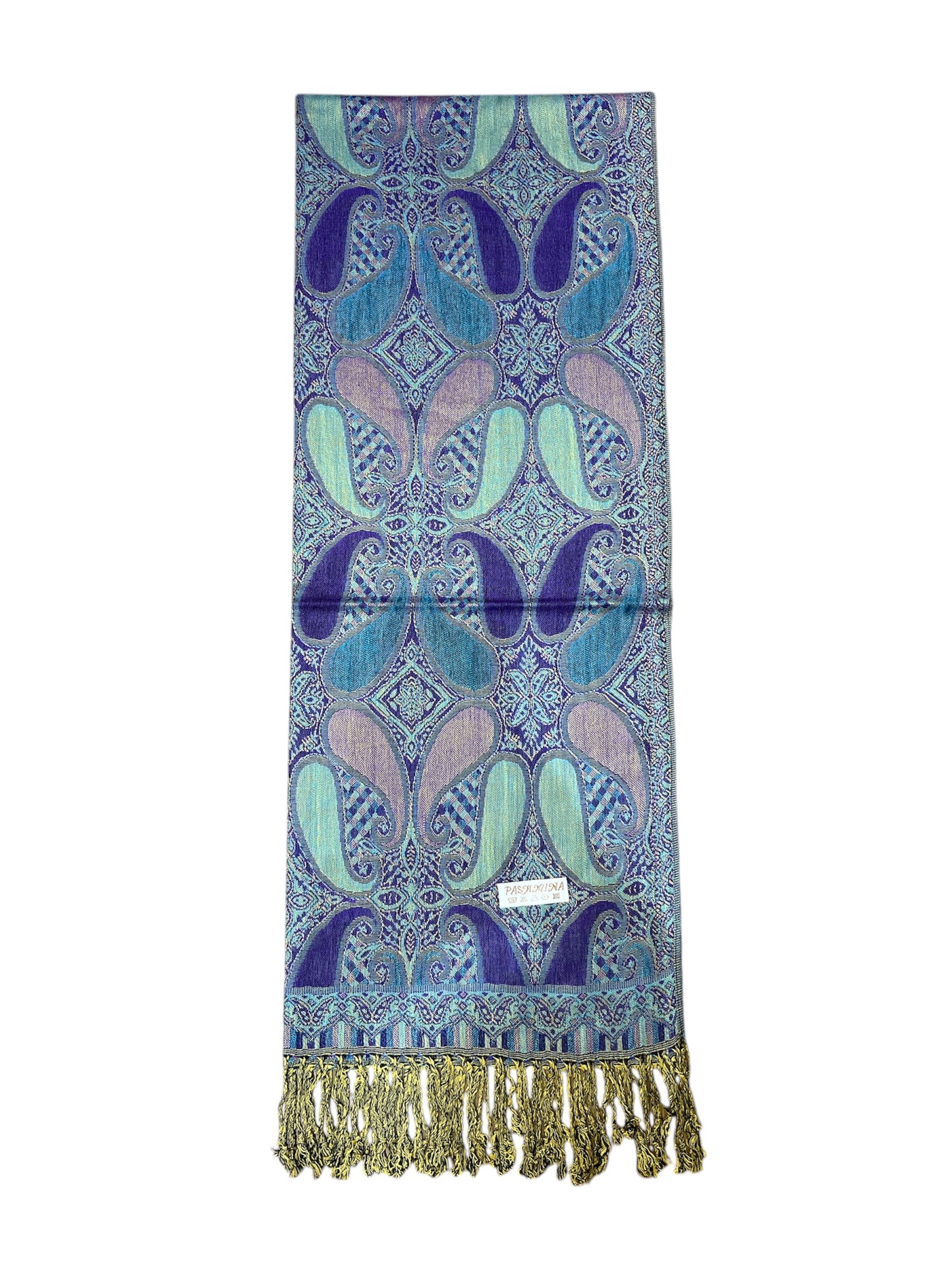 Pashmina Undercut Paisley Scarves
