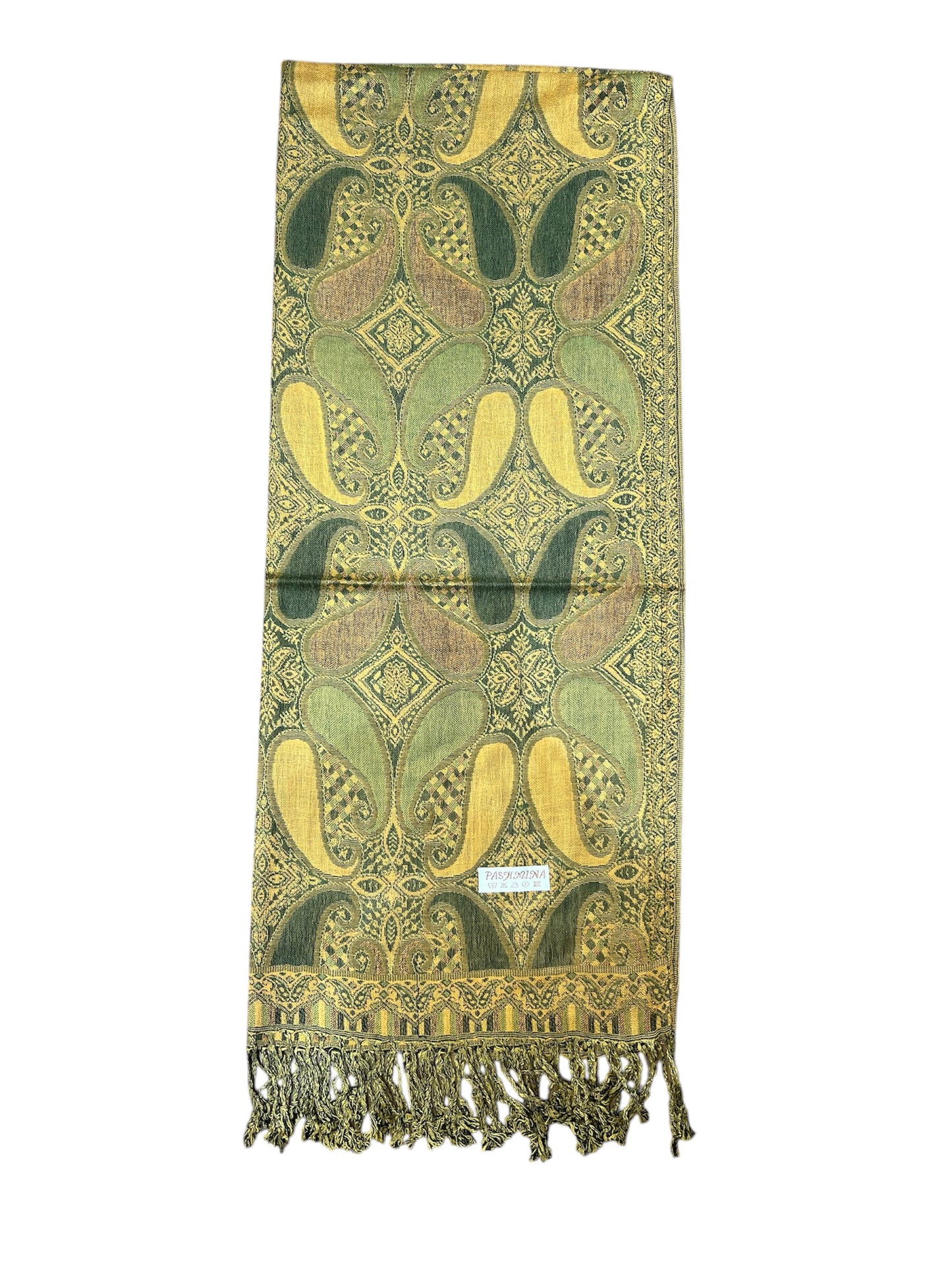 Pashmina Undercut Paisley Scarves