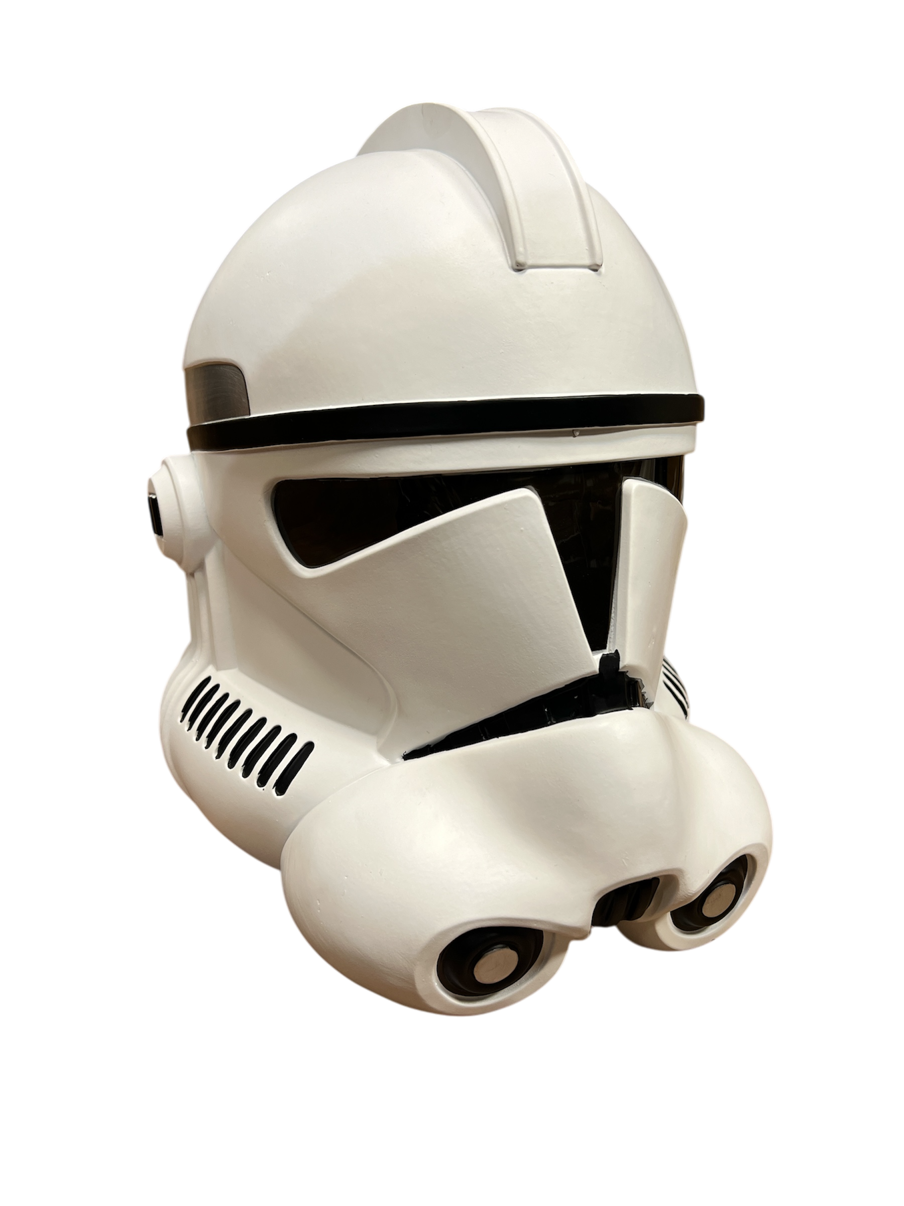 clone trooper motorcycle helmet Ceramic Clone Trooper Helmet (Decoration) – Wood Shark Co