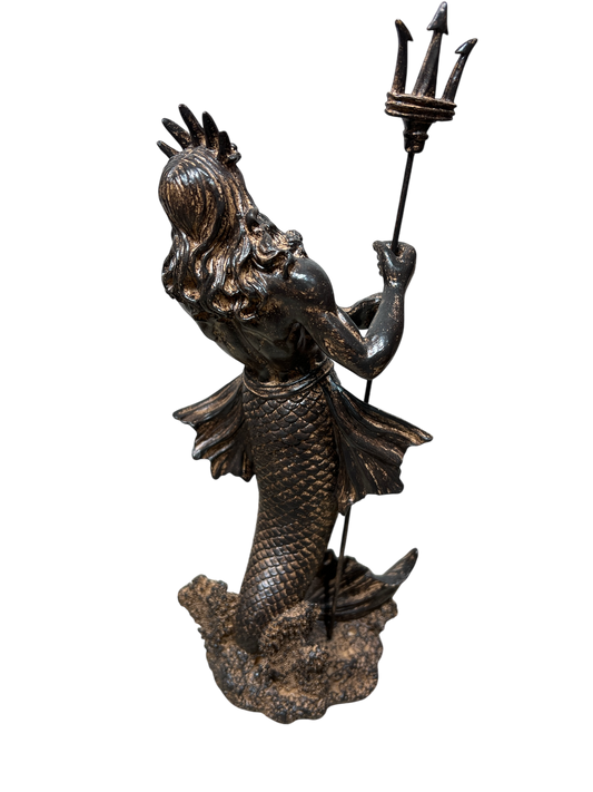 Posiedon Figurine - God Of The Sea - Resin