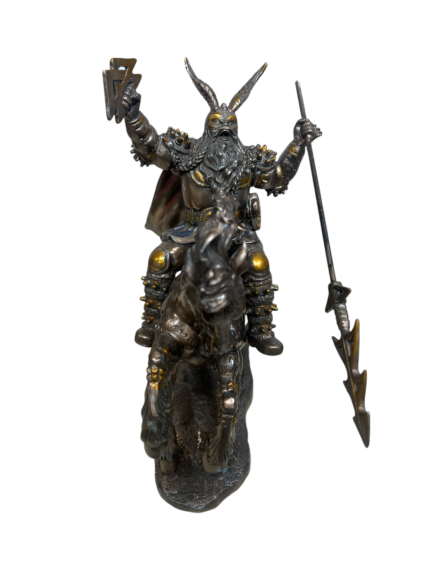 Resin Odin Figurine - God Of The Poets 10"