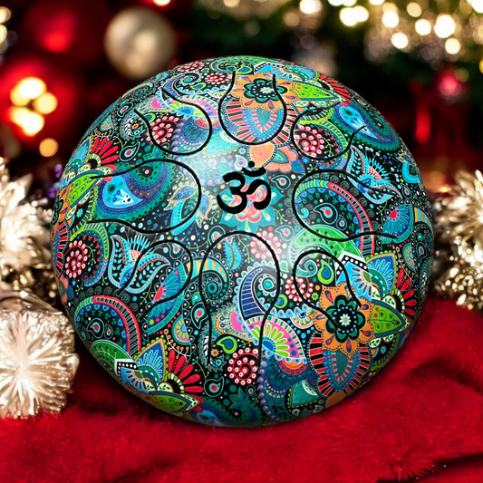 Nepali - Hand Made - Meditation Sound Drums (11" & 7.5")