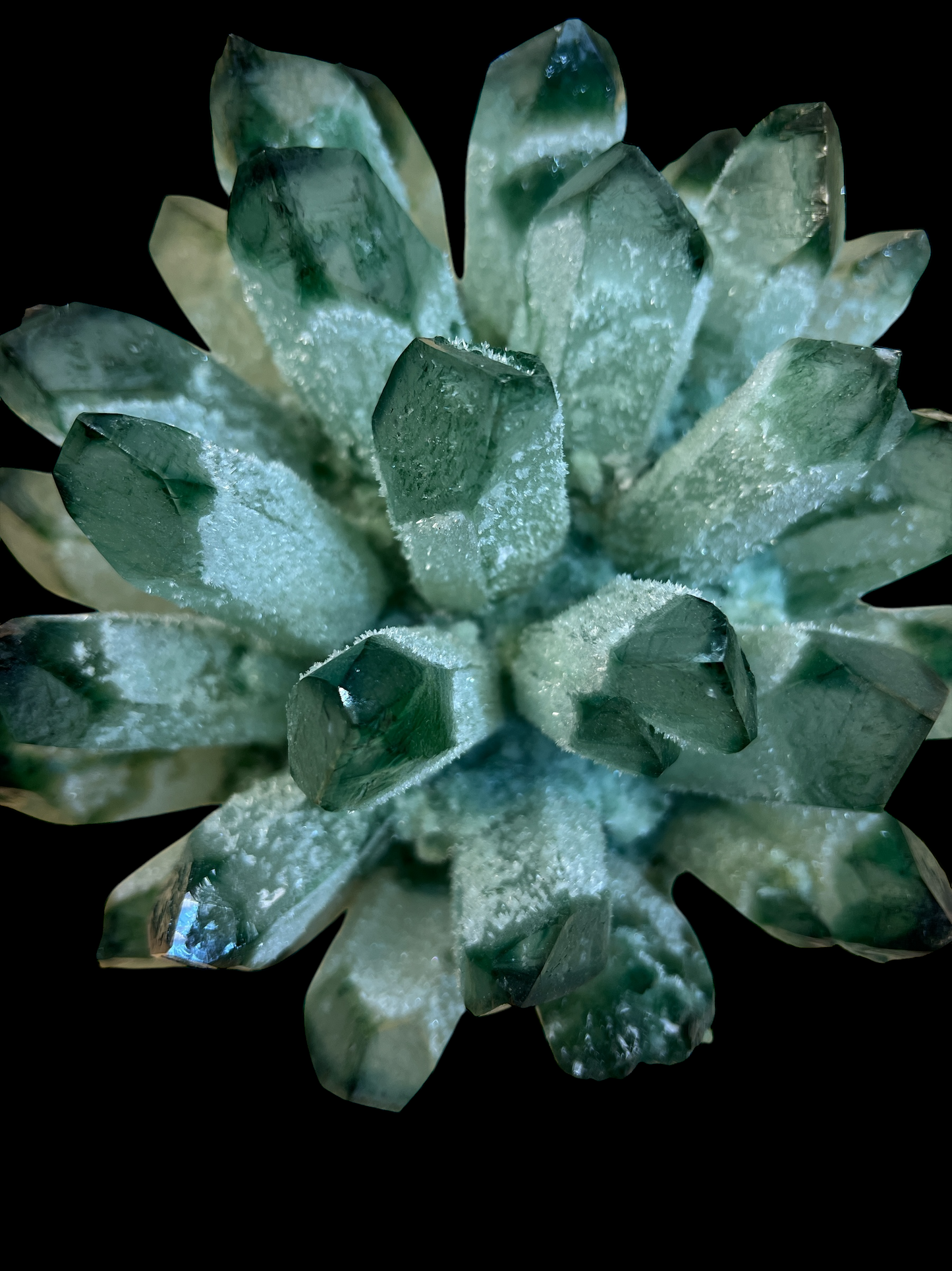 Large Rough Green Phantom Quartz (Brazil)