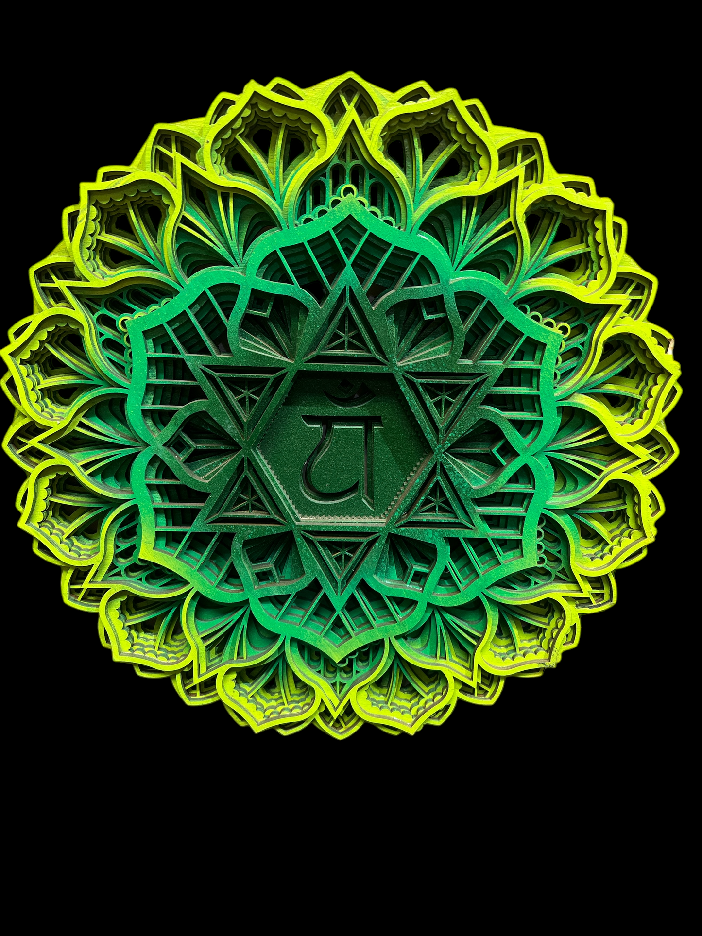 Locally Made Custom Heart Chakra Wall Decor