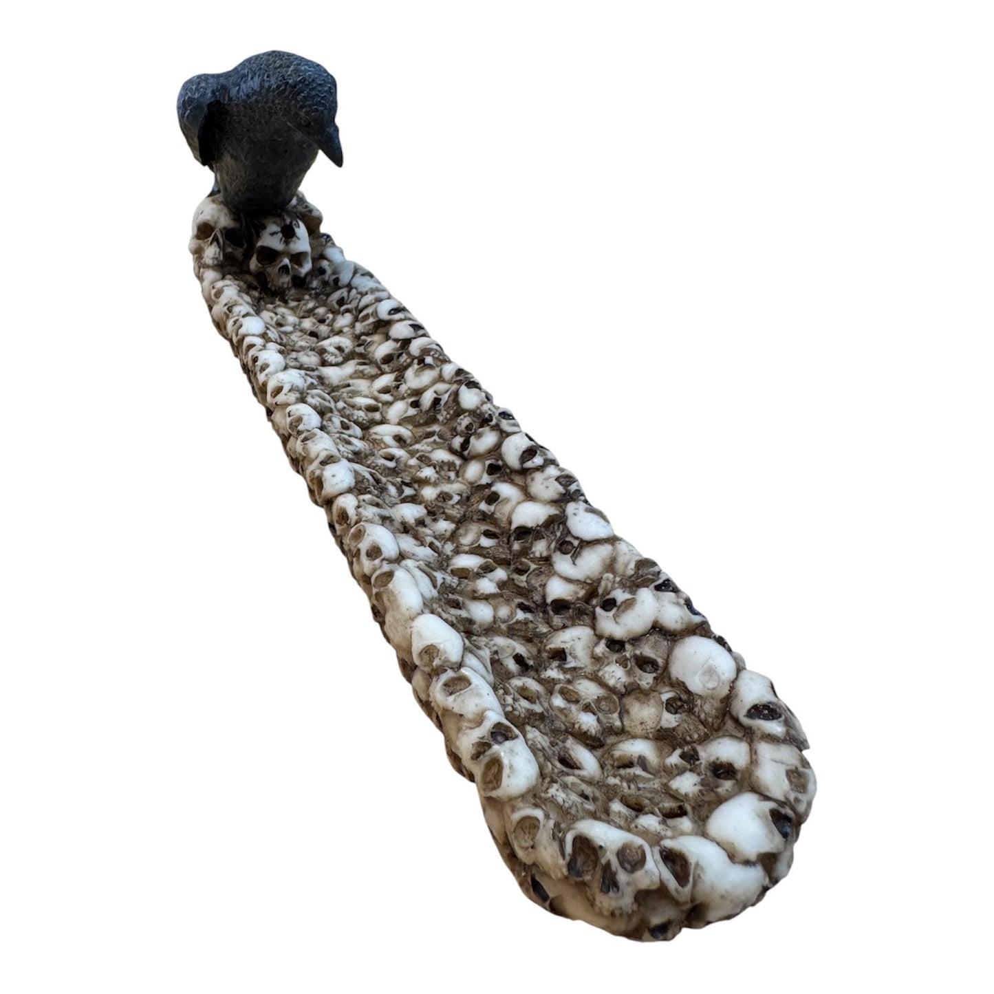 Raven and Skulls Incense Burner