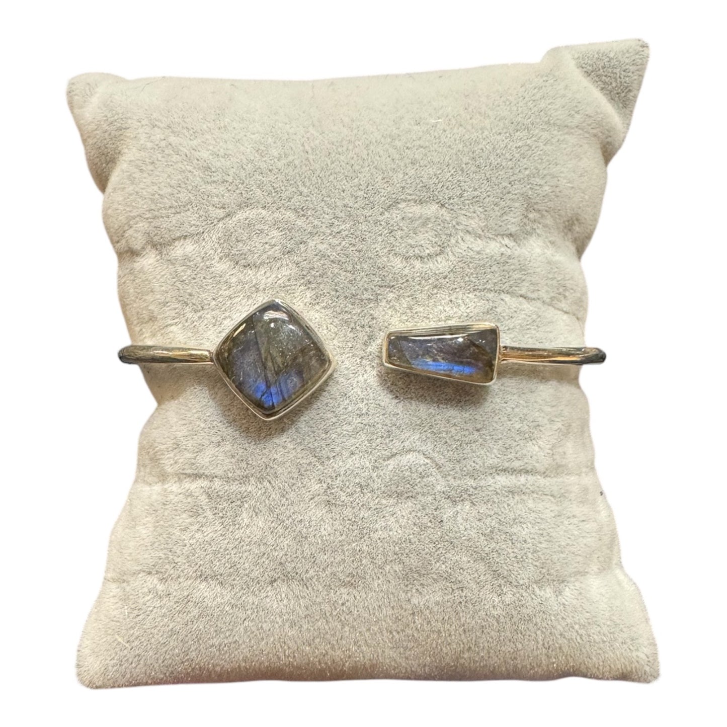 Labradorite - Sterling Silver - Adjustable Stone Bracelet