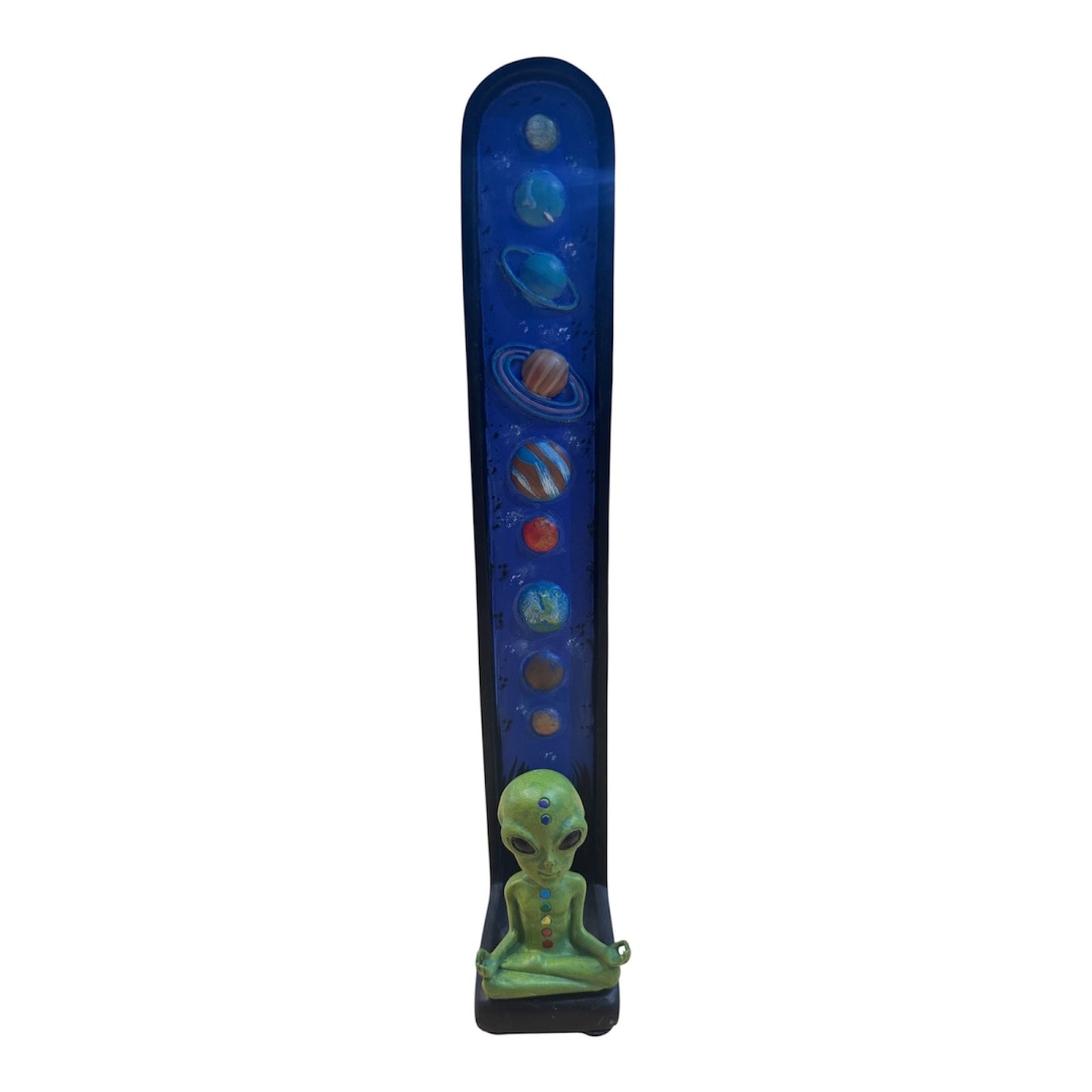 Meditating Alien Stick Incense Burner