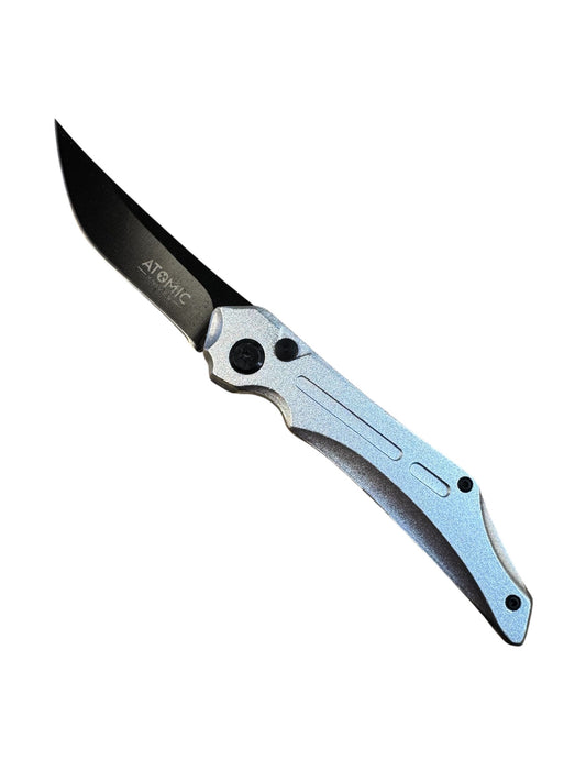 "Atomic" - Automatic OTS - D2 Steel - Pocket Knife