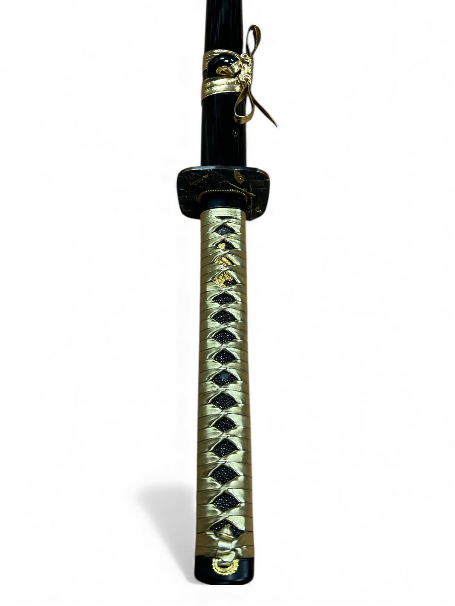 Hand Forged Golden Samurai Katana - 1065 High Carbon Steel