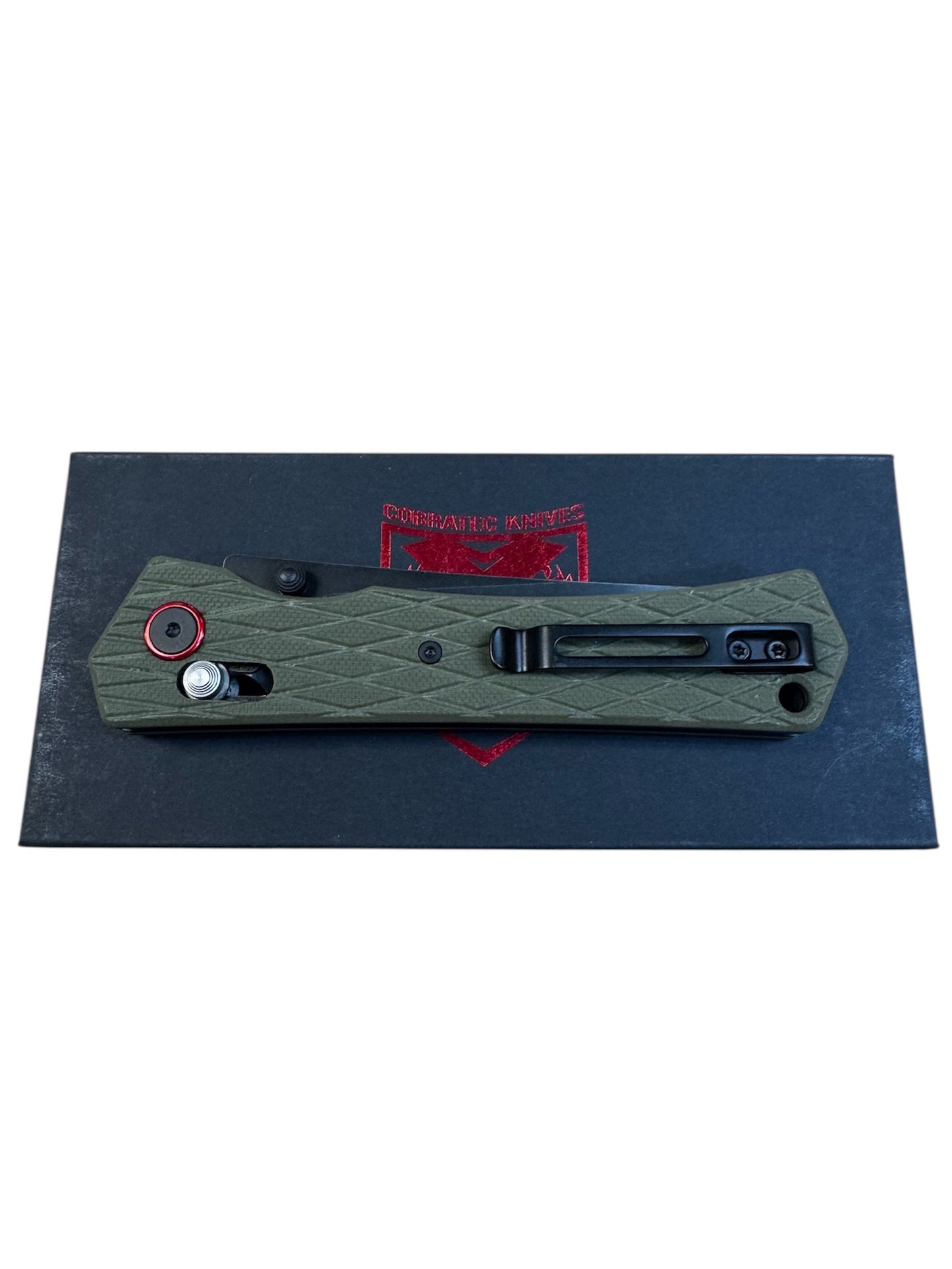 CobraTec - "Legacy" - D2 Steel - Aluminum and G10 Handle