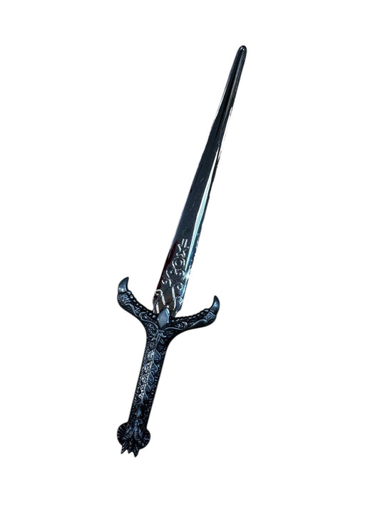 Fairy On A Sword - Polyresin Composite - 10.5" Inches Tall - Removable Sword (Letter Opener)