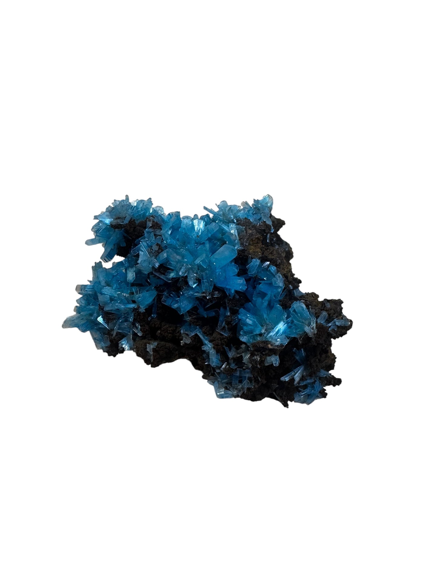 Blue Hemimorphite #2 - Mined in Mexico - 3in x 2in Size