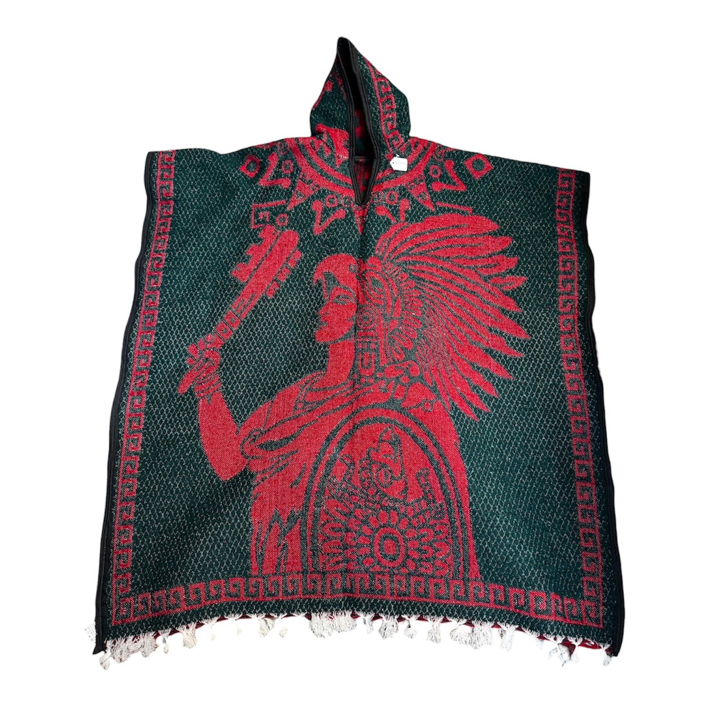 Hand Woven Poncho - Made From Alpaca Wool - Heavy Duty