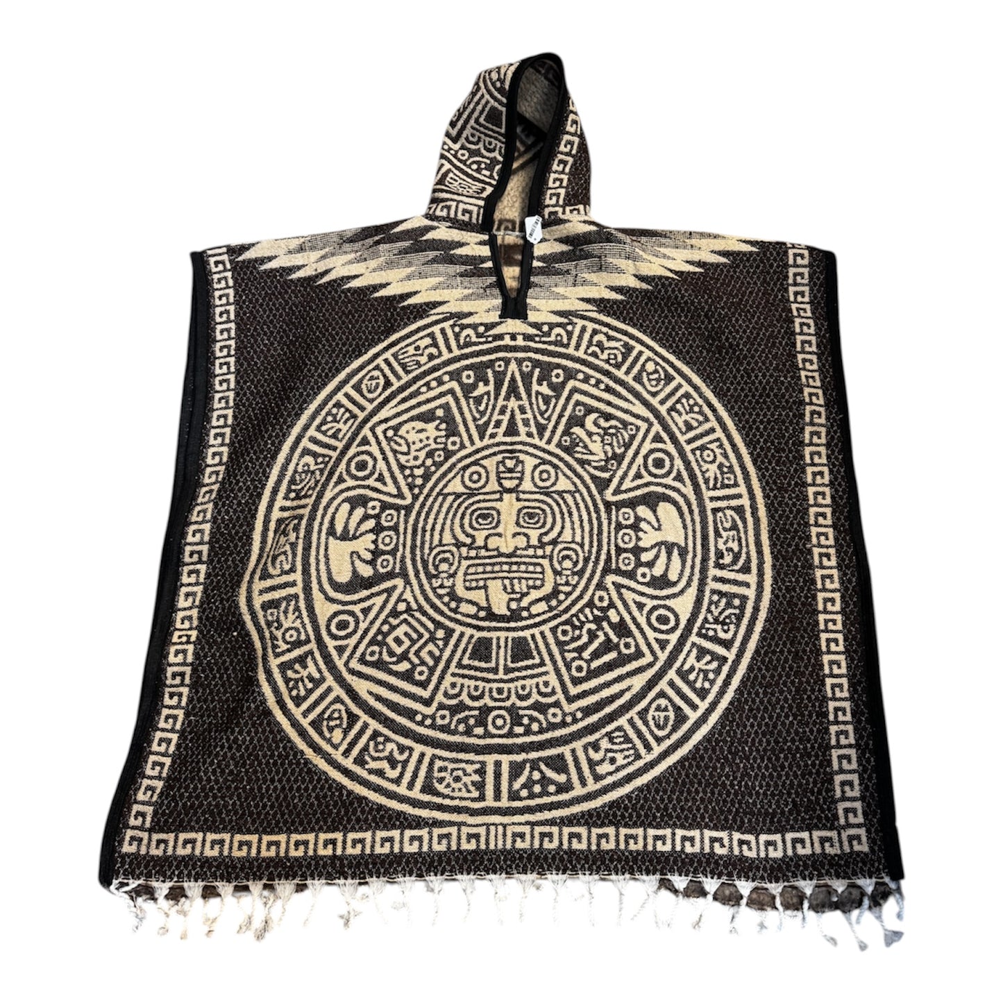 Hand Woven Poncho - Made From Alpaca Wool - Heavy Duty