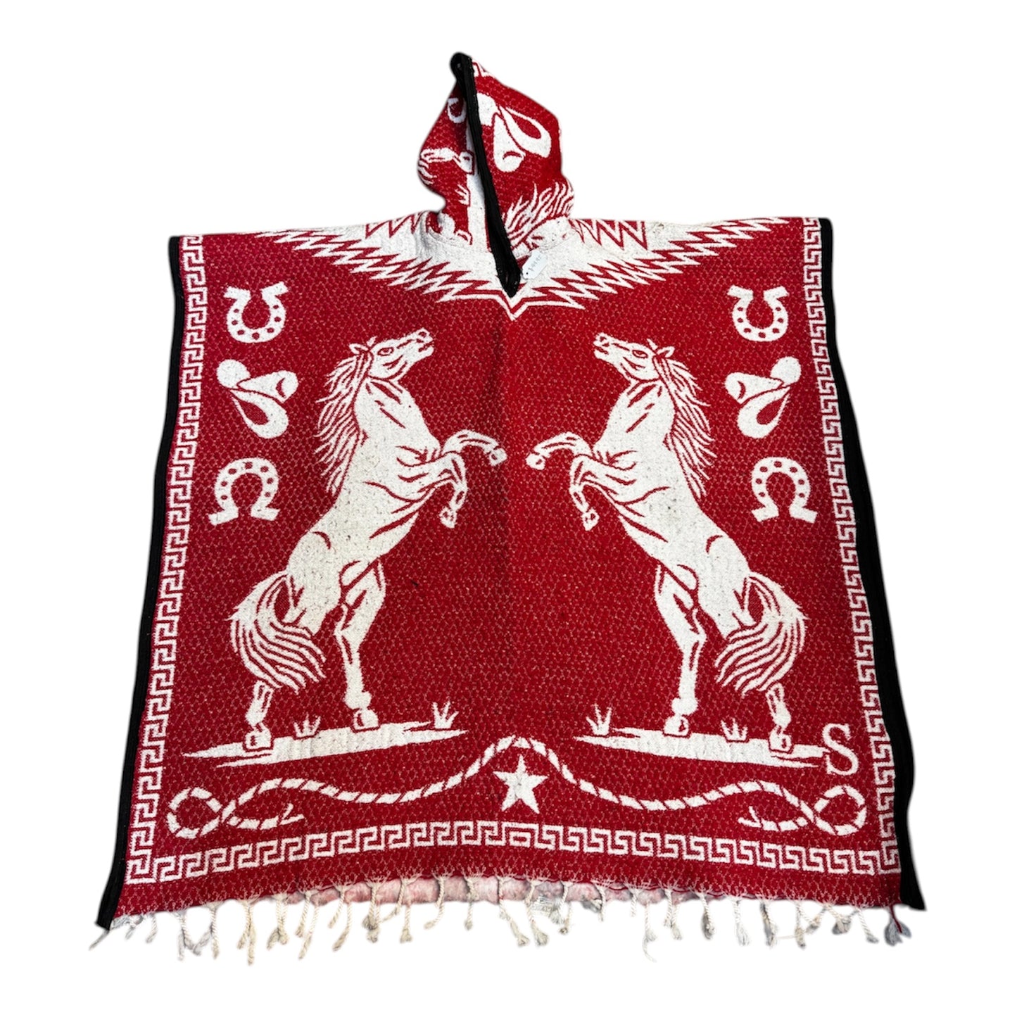 Hand Woven Poncho - Made From Alpaca Wool - Heavy Duty