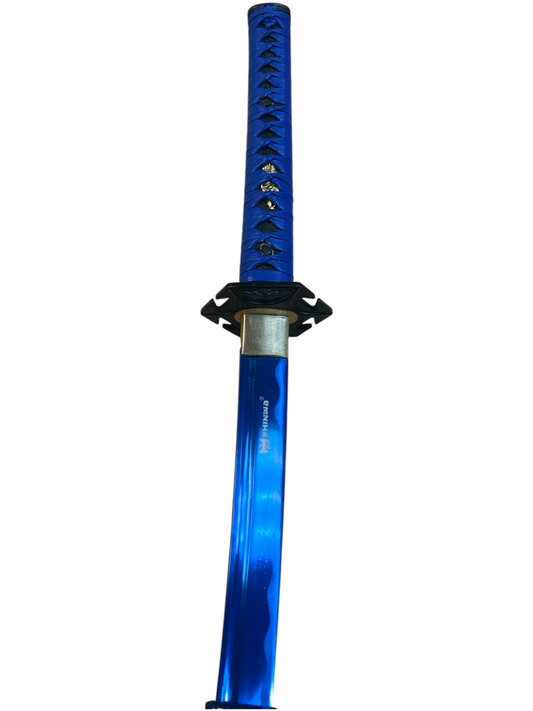 Azure Sea Lily Handmade Katana - 1045 High Carbon Blue Steel - Sword Stand & Box Included