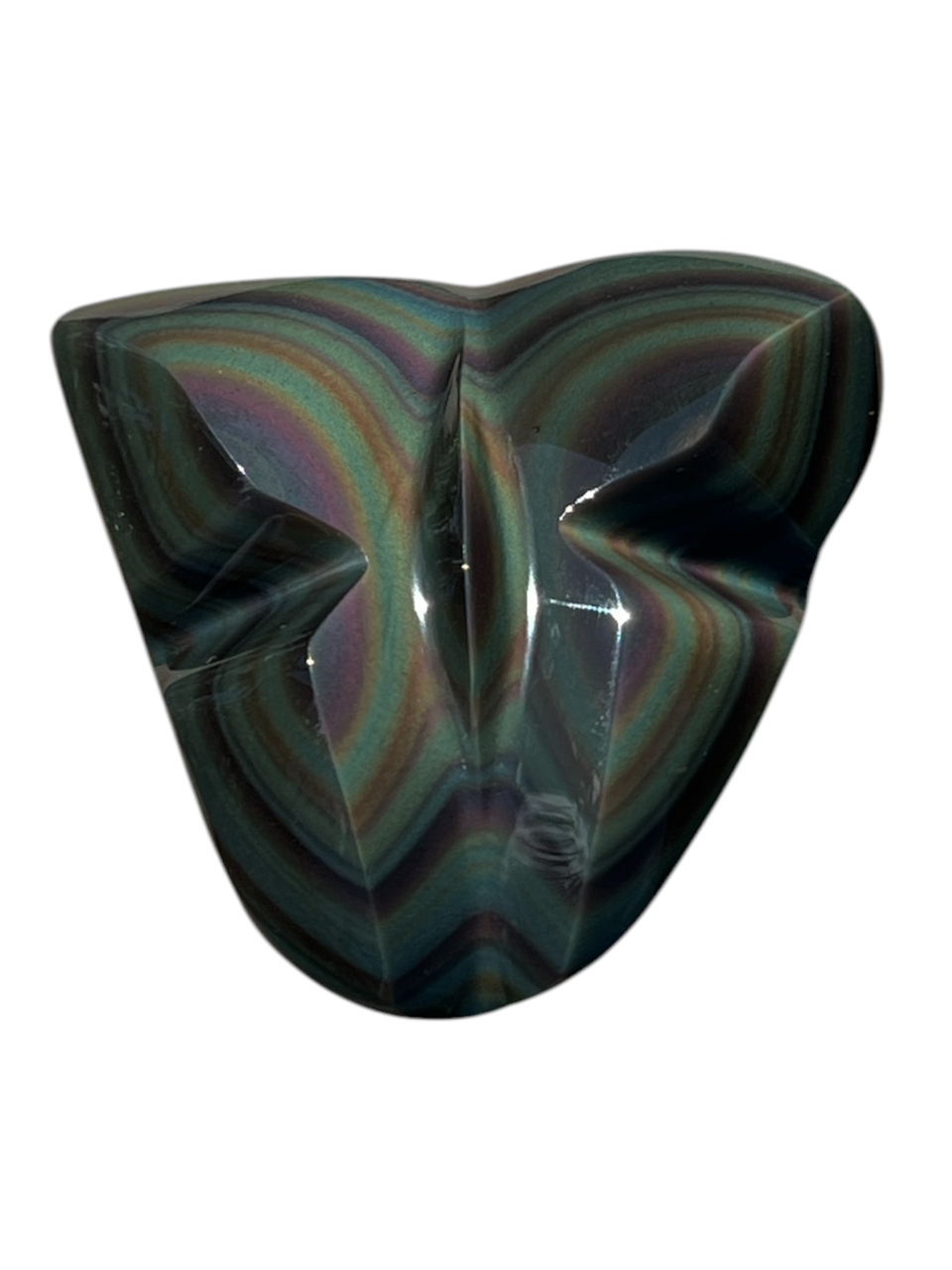 "A" Grade Rainbow Obsidian Specimen