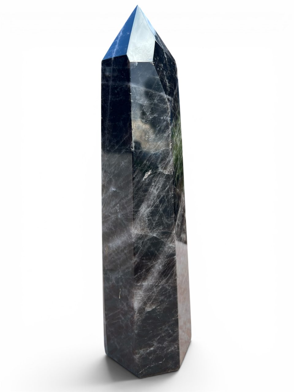 "A" Smokey Quartz Tower - 10" x 3" - 2lbs