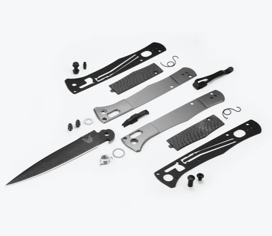 Benchmade Knives "Auto Fact" - Aircraft Aluminium & Carbon Fiber Body - S9OV Steel - OTS