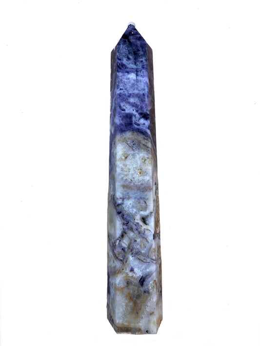 "A" Grade Feather Fluorite Tower (Tula Mine, Mexico)