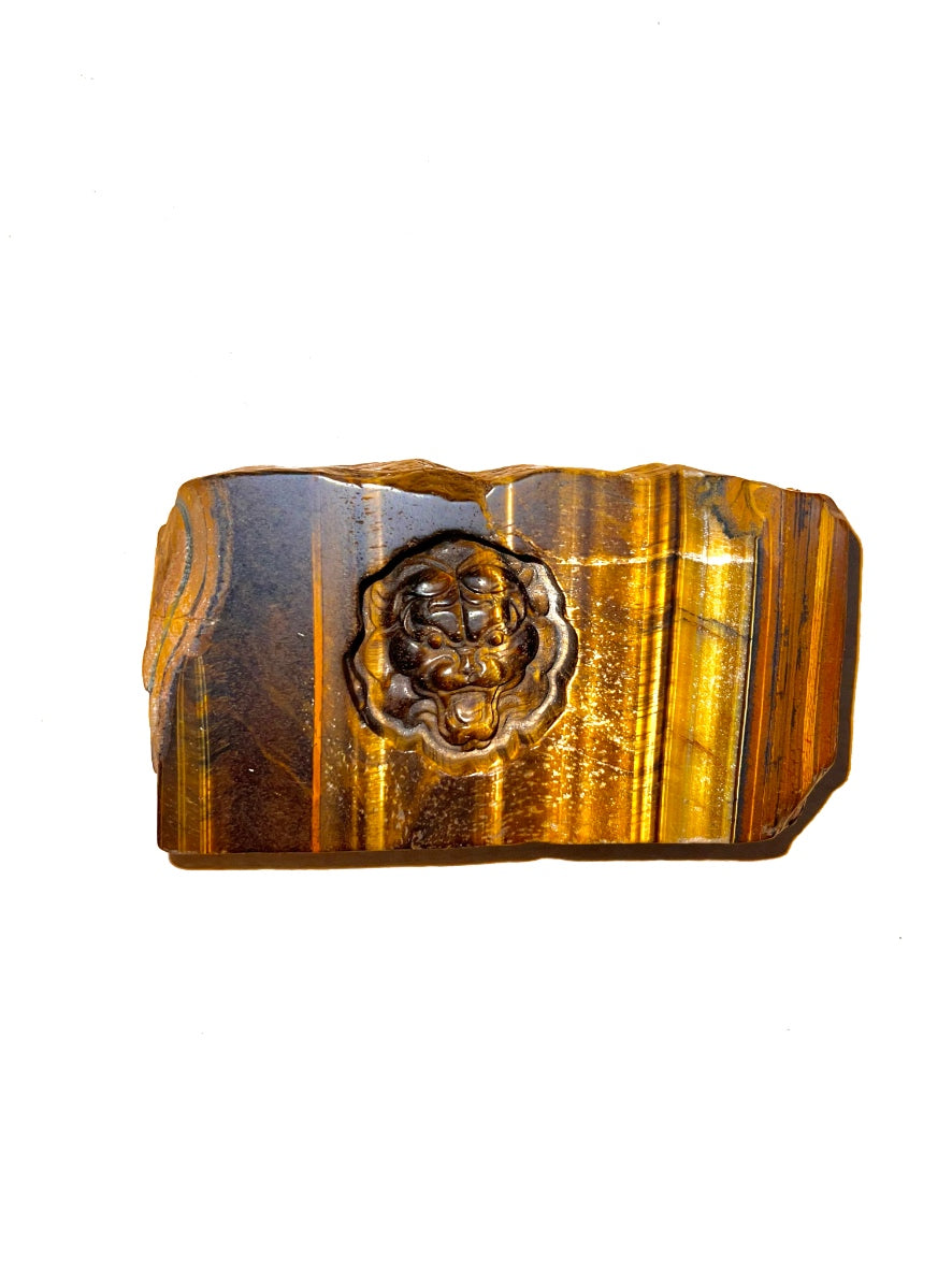 Hand Carved South African Tigers Eye Slabs (Multiple Options)