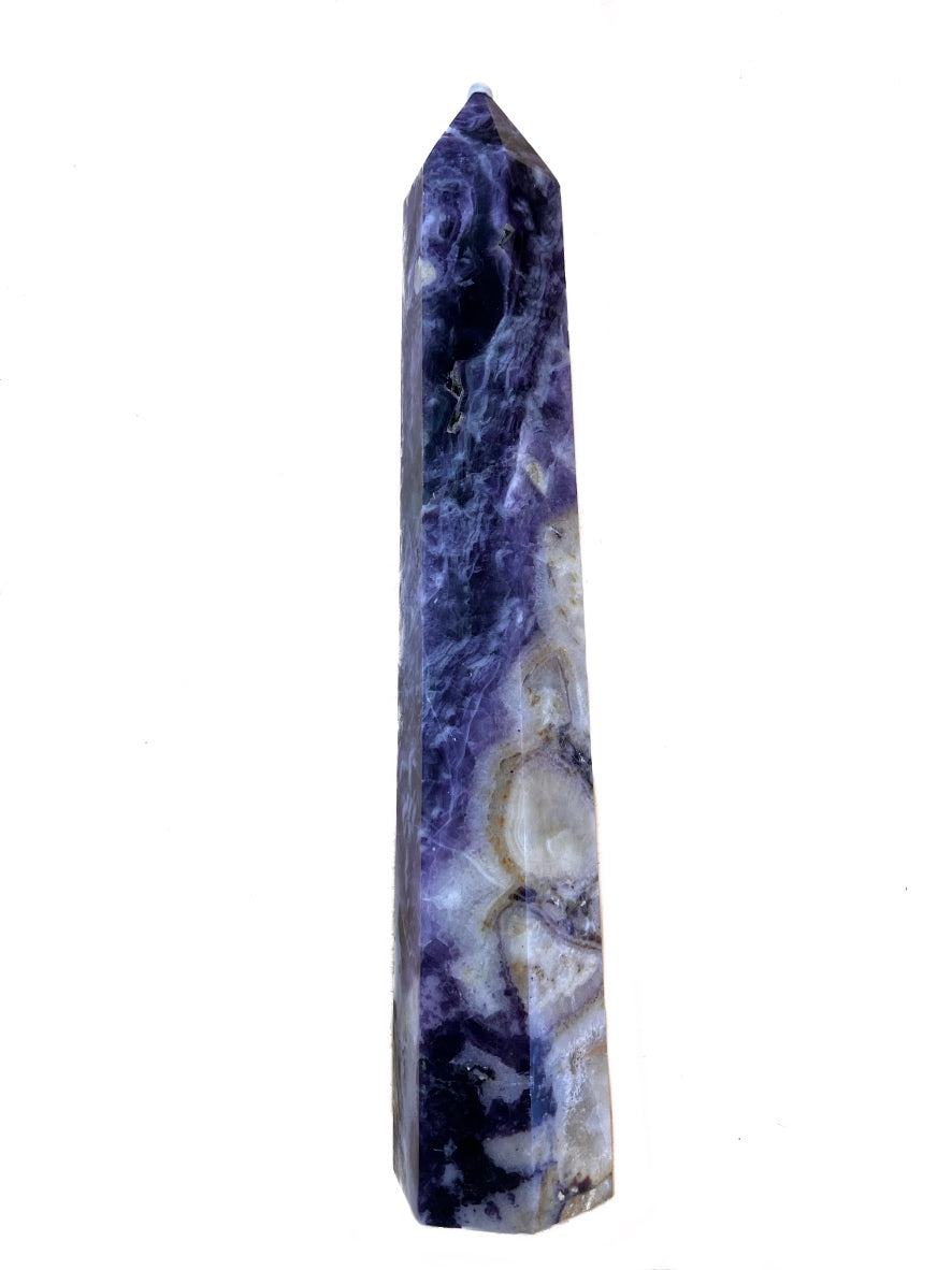 "A" Grade Feather Fluorite Tower (Tula Mine, Mexico)