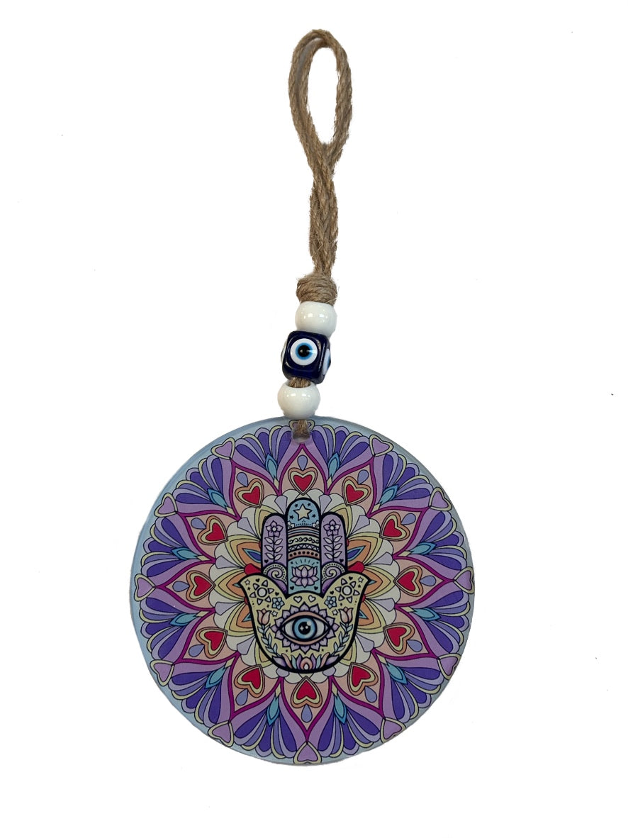 12" Inch Evil Eye Hanging Wall Decor (Multiple Options!)