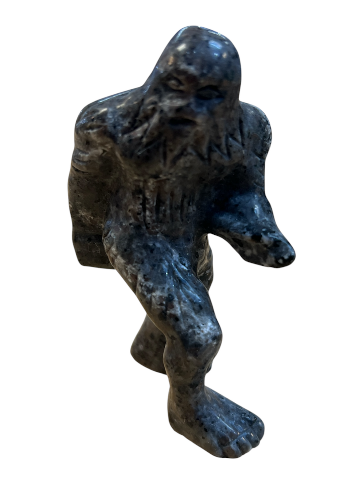 Small & Large Stone Bigfoot Carvings
