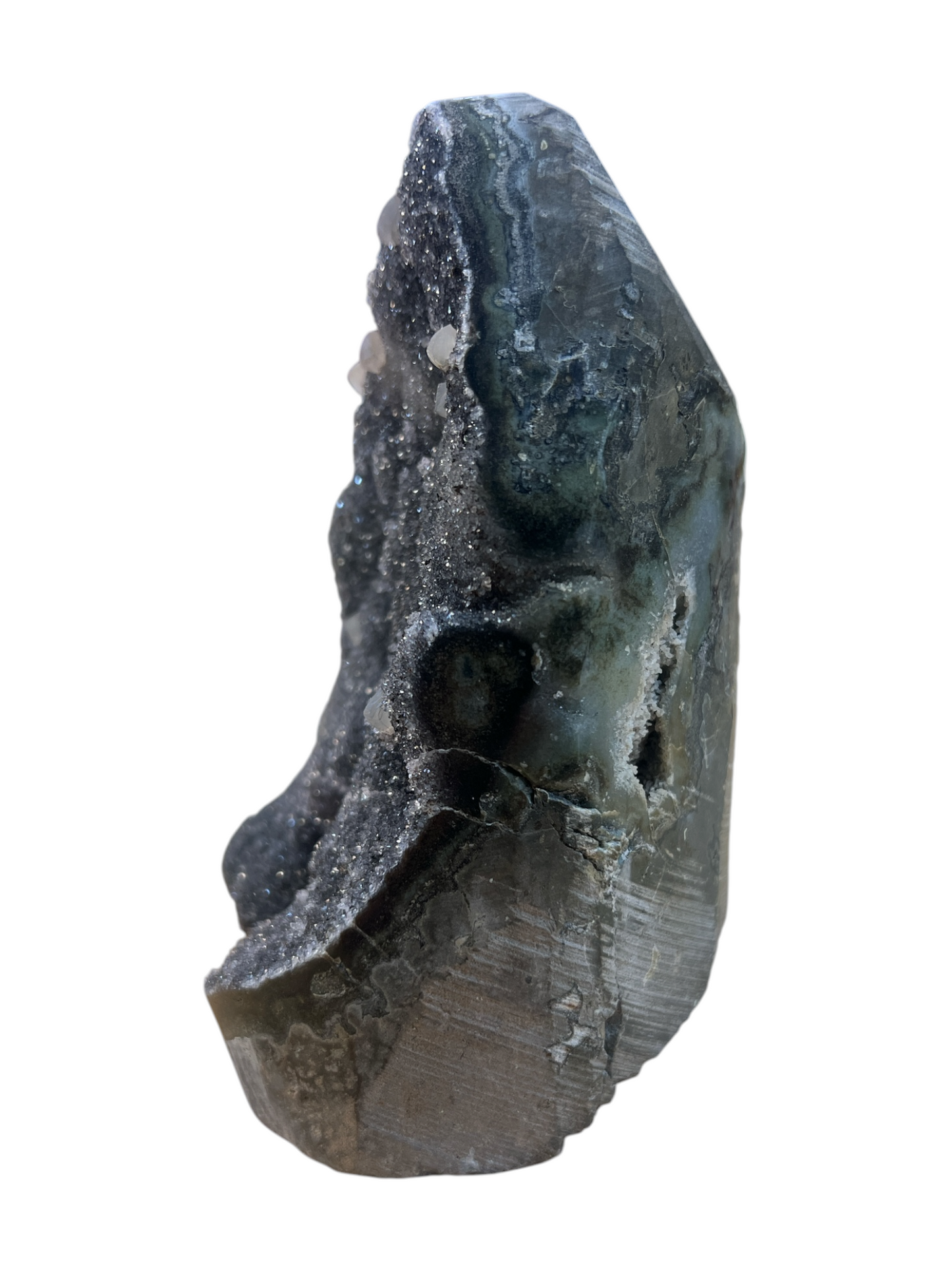 Rough Black Amethyst Specimen (Uruguay)
