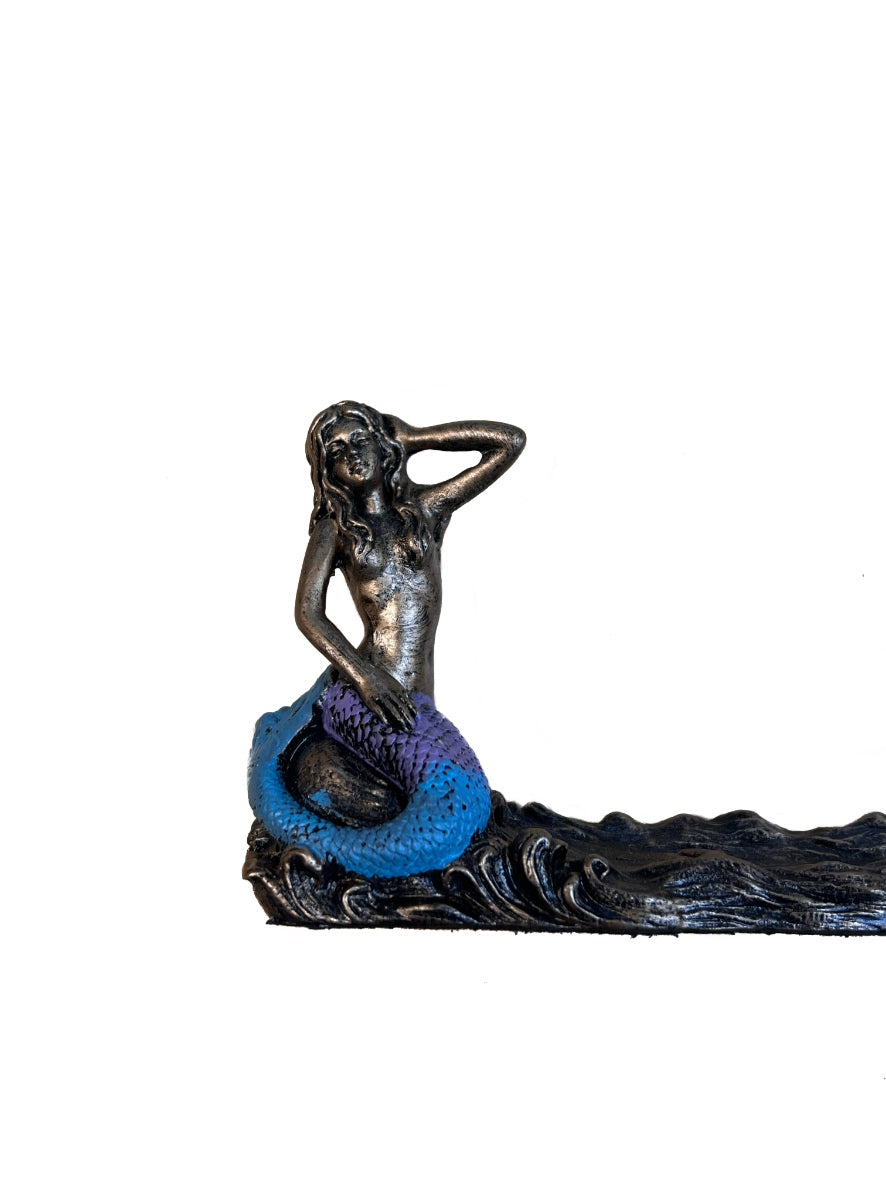 Bronze Mermaid Incense Burner