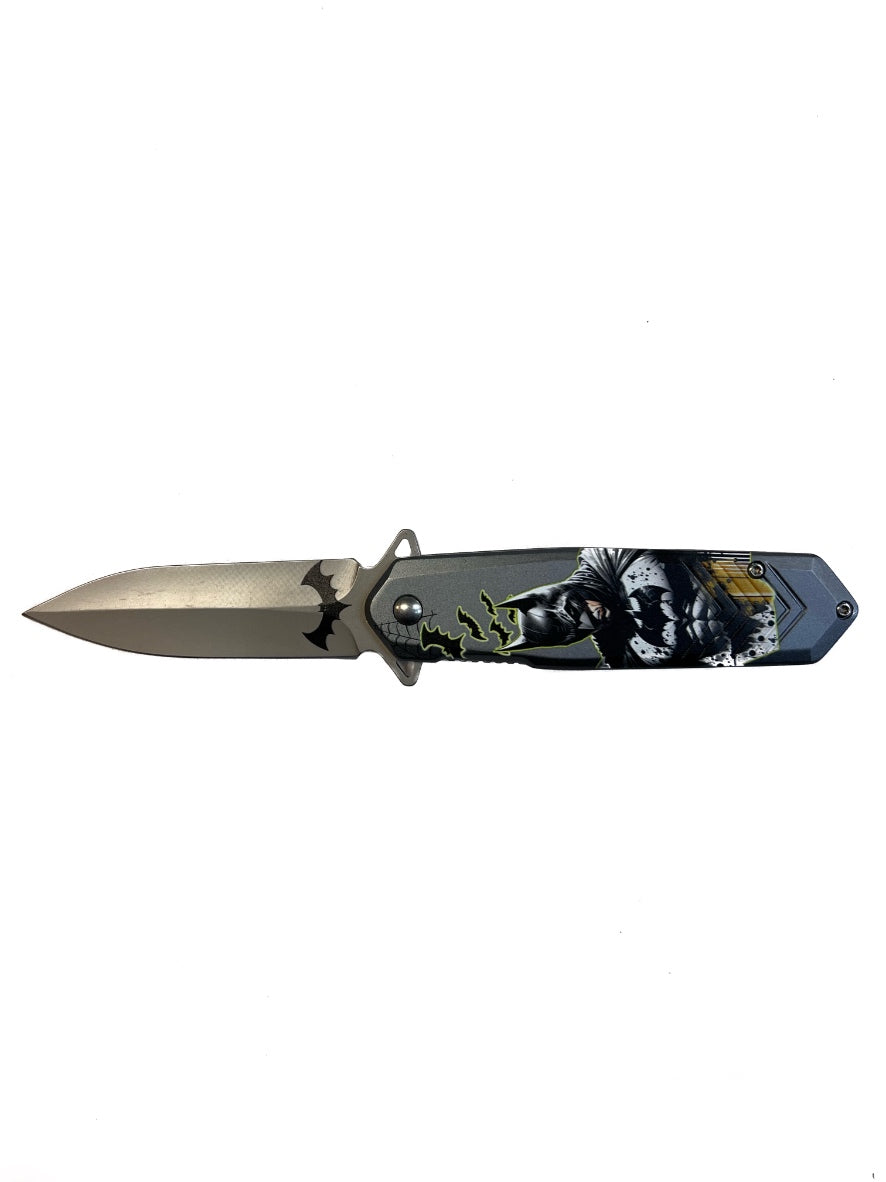 Batman Assisted Opening Pocket Knife (440 Stainless)