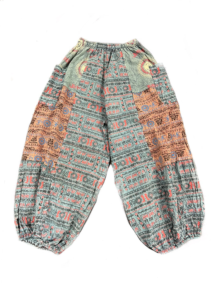 Eco-Friendly Handmade Hippie Pants (One Size Fits All)