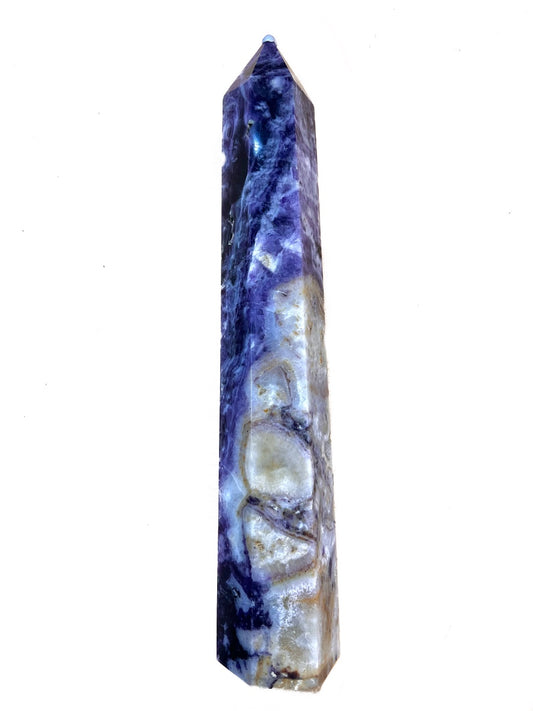 "A" Grade Feather Fluorite Tower (Tula Mine, Mexico)