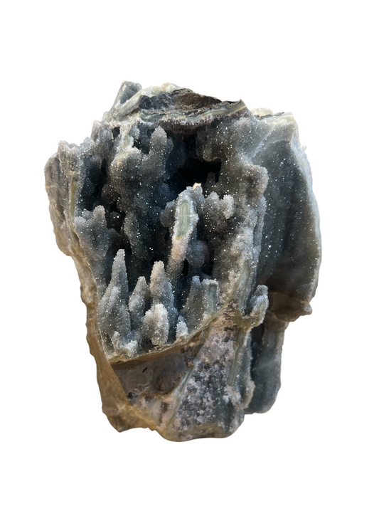 Rough Black Amethyst Specimen (Uruguay)