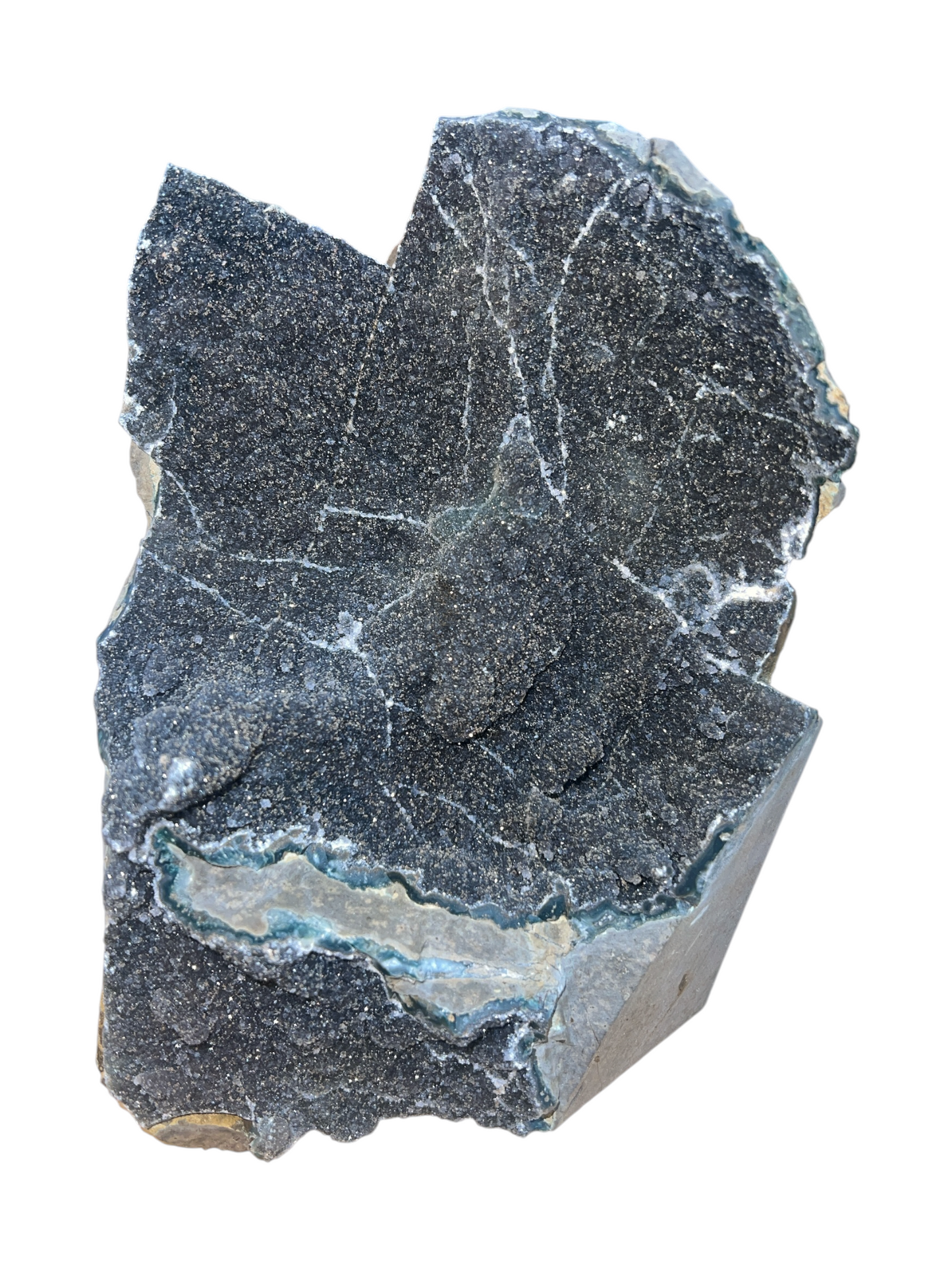 Rough Black Amethyst Specimen (Uruguay)