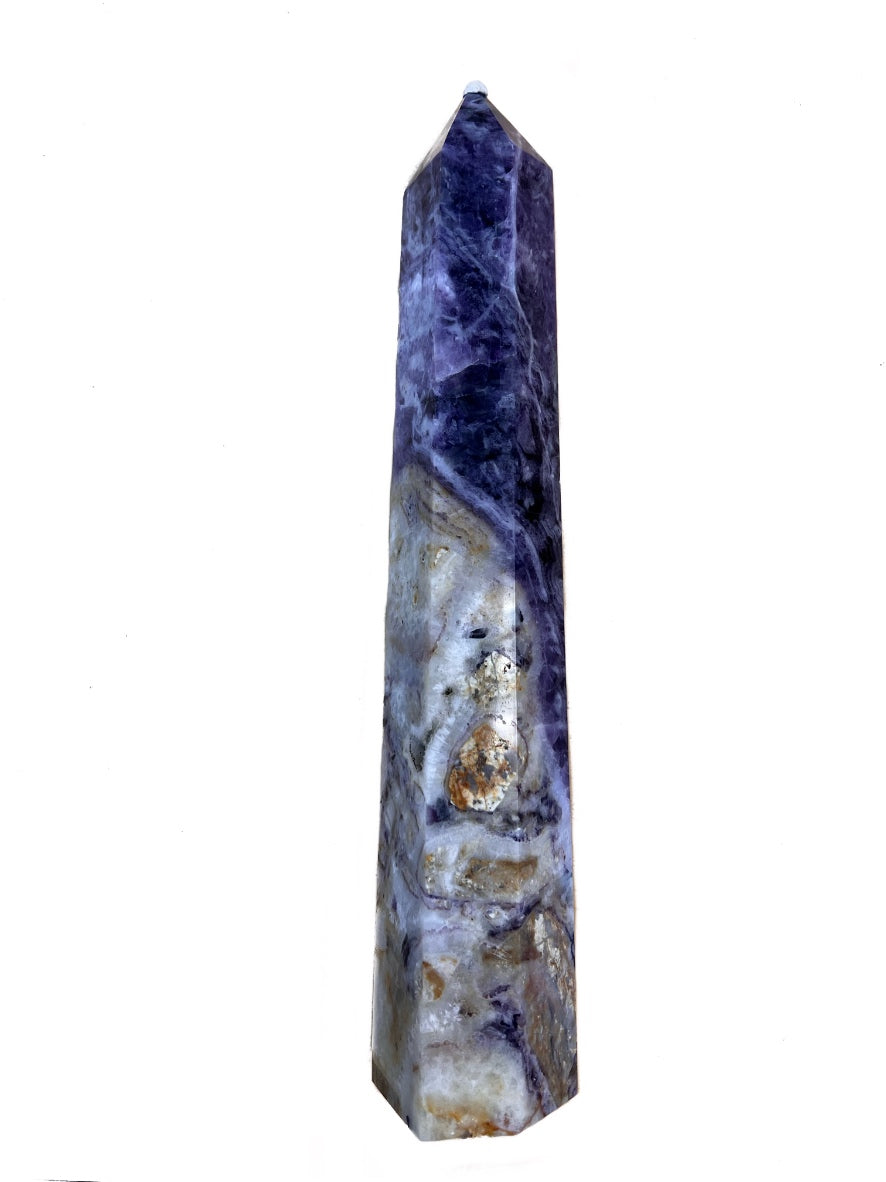 "A" Grade Feather Fluorite Tower (Tula Mine, Mexico)