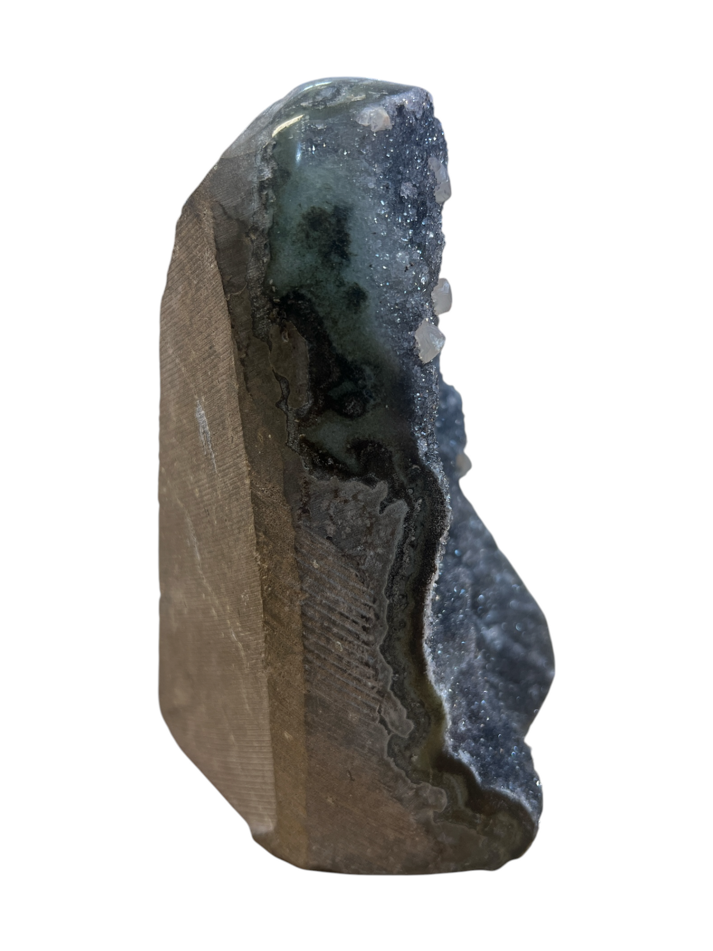 Rough Black Amethyst Specimen (Uruguay)