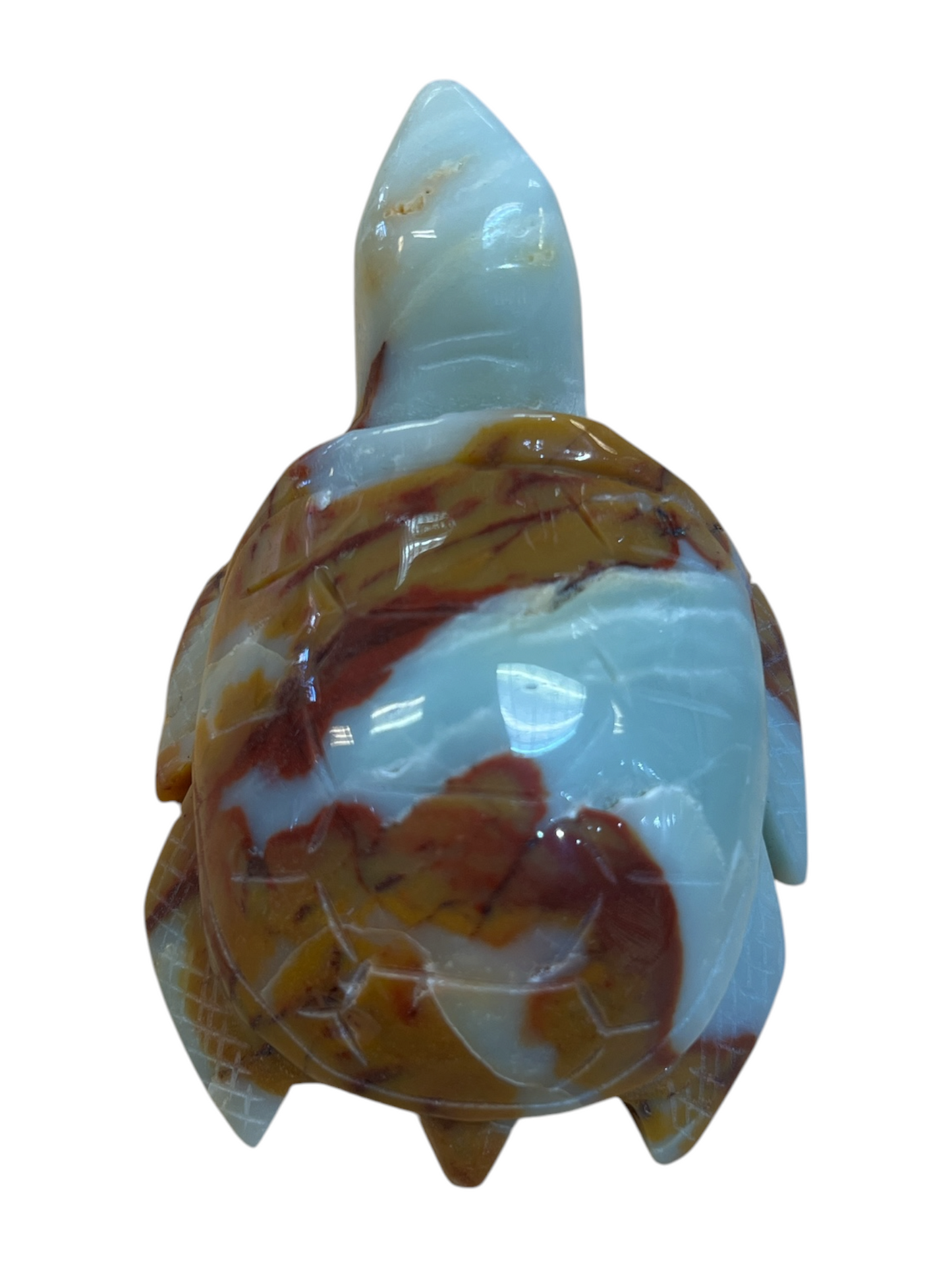 Hand Carved Amazonite Turtle