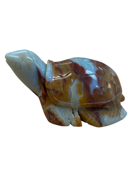 Hand Carved Amazonite Turtle