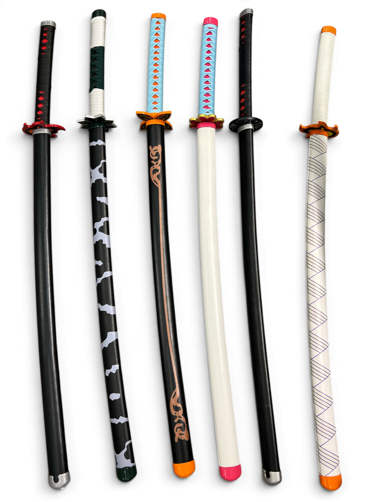 Demon Slayer Katanas - Non Functional - 440 Stainless Steel
