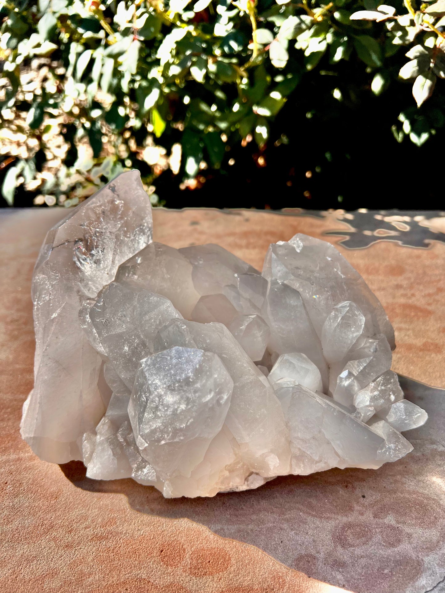 "A" Grade Clear Quartz Cluster (Caldoveiro Peak)