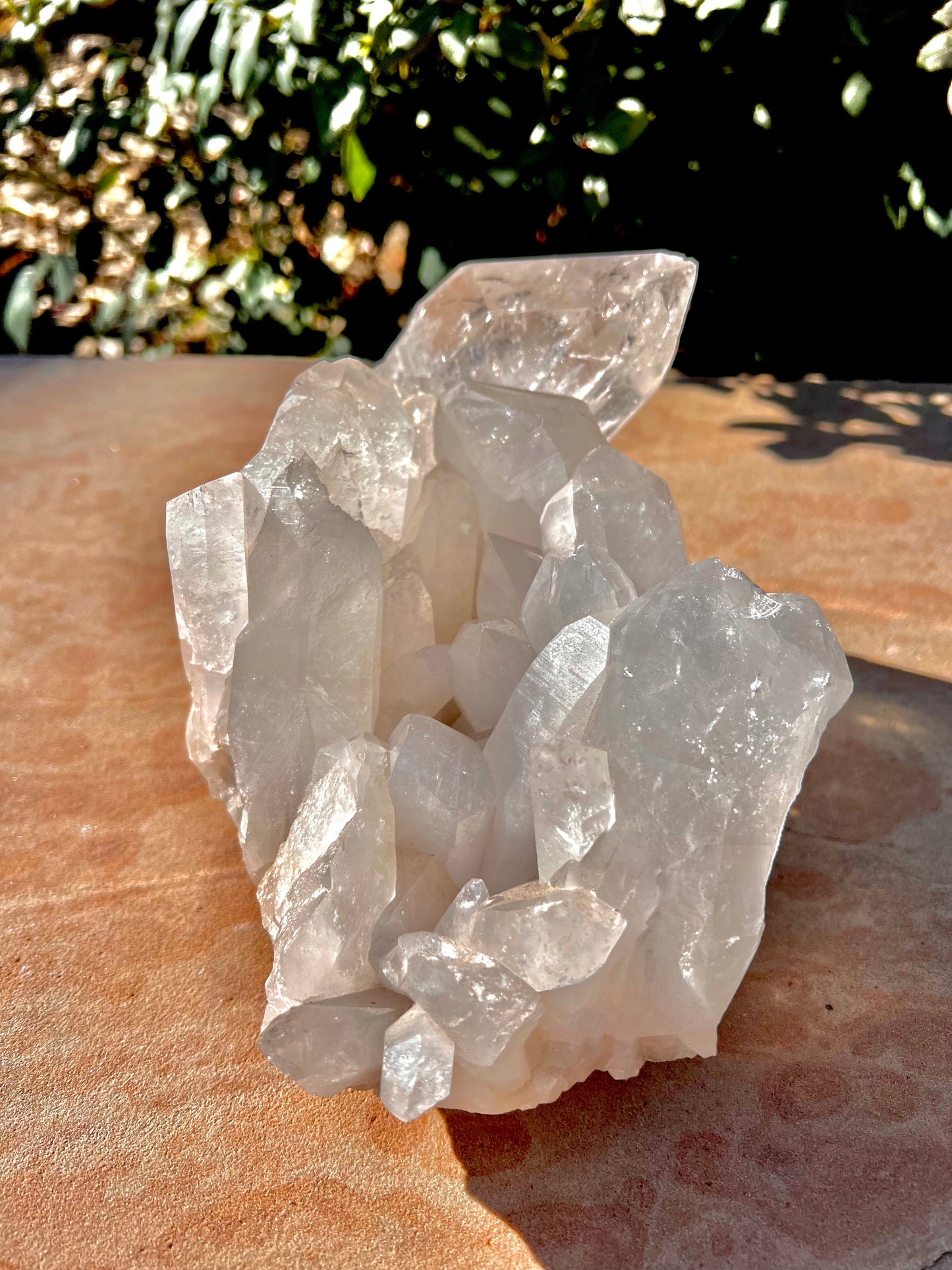 "A" Grade Clear Quartz Cluster (Caldoveiro Peak)