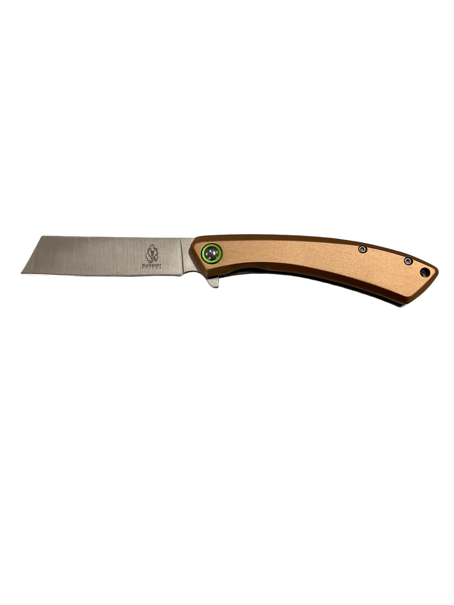 "Buckshot" Cleaver Style Assisted Opening Pocket Knife (3cr13 Steel)