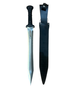 "Honshu" Gladiator With Genuine Leather Sheath - 7Cr13 Stainless Steel Blade