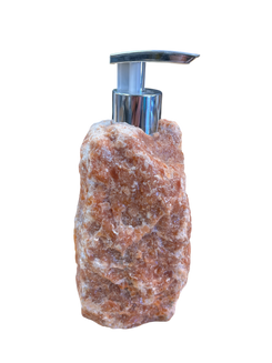 Orange Calcite Soap Dispensers (Size & Shape May Vary)