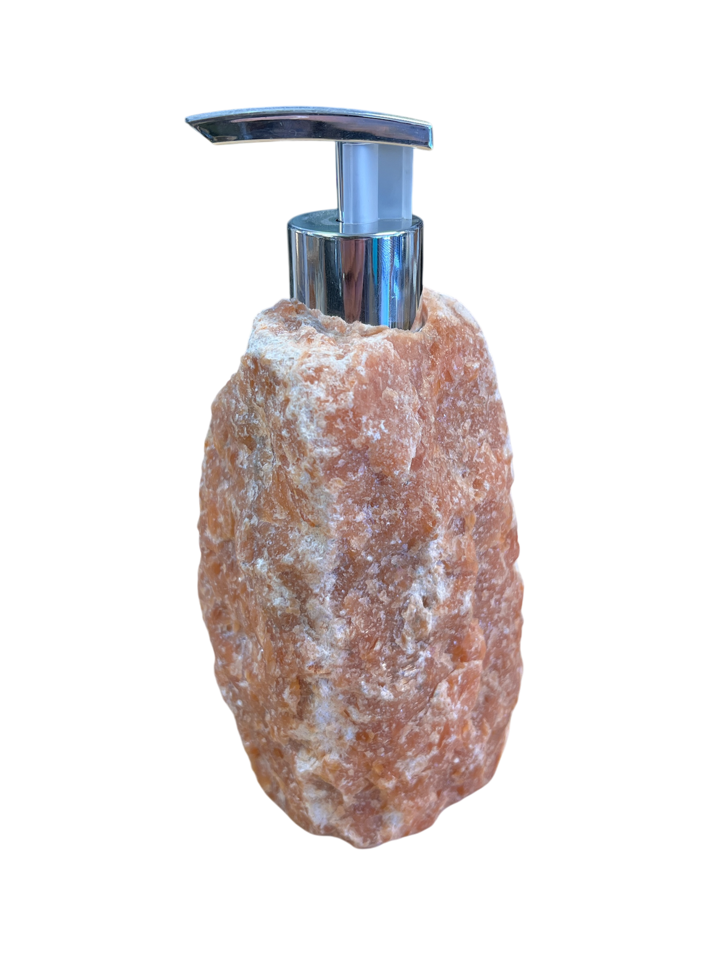 Orange Calcite Soap Dispensers (Size & Shape May Vary)